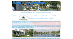 Desktop Screenshot of elenisapartments.com